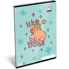 ICO: LizzySuli Lollipop Capybara a quadretti quaderno A/4 27-32 immagine 1