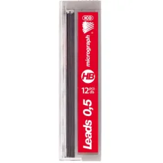 Ico: Micrograph grafite matita rotring 0,5 mm, HB