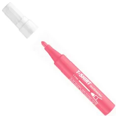 Ico: Pennarello in tessuto fluoroscente rosa