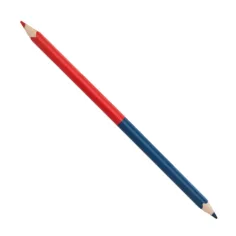 ICO: postairone rosso-blu triangolare sottile