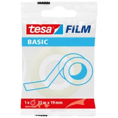 Ico: Nastro adesivo trasparente Tesa Basic 33 m x 19 mm