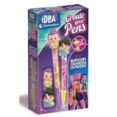 Idea Art Mini: K-Pop Demon Hunters set di creazione penne Rumi e Jinu - Clementoni