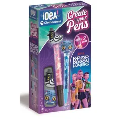 Idea Art Mini: K-Pop Demon Hunters set di creazione penne Sussie e Derpy - Clementoni