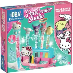 Idea! Hello Kitty set di gioco creativo per la creazione di penne - Clementoni