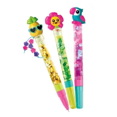 Idea! Mini set di creazione di penne tropicali - Clementoni immagine 2