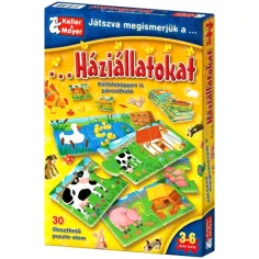 Gioco da tavolo per conoscere gli animali domestici giocando