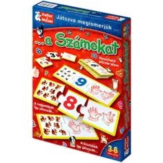 Impariamo i numeri giocando gioco da tavolo
