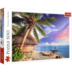 Isola di Bora-Bora - puzzle da 500 pezzi - Trefl