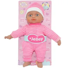 Bambola Jelley in abito a righe 25cm