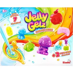 Jelly Gelz Lifestyle Deluxe set di creazione di figure in gel creativo - Simba Toys