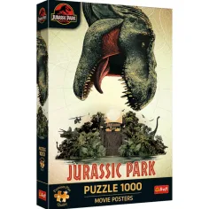 Puzzle premium in peluche da 1000 pezzi Jurassic Park - Trefl