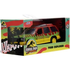 Jurassic World 1993 Ford Explorer 1/32 modello di auto - Simba Toys