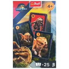 Jurassic World Black Peter gioco di carte - Trefl