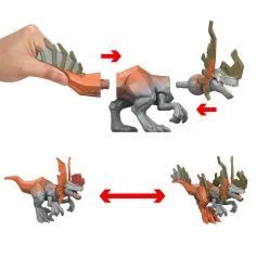 Jurassic World: Mayhem Mix-Ups DIY Mutanti dinosauro Dilophosaurus - Mattel immagine 3