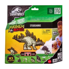 Jurassic World: Mayhem Mix-Ups DIY Mutanti dinosauro Stegosaurus - Mattel