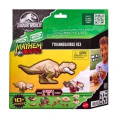 Jurassic World: Mayhem Mix-Ups DIY Mutanti dinosauro T-Rex - Mattel