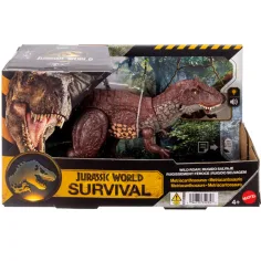 Jurassic World: Metriacanthosaurus dinosauro attaccante con suono e luce – Mattel