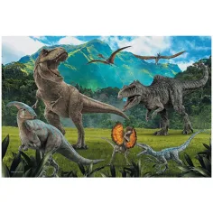 Jurassic World: Puzzle di 100 pezzi dei dinosauri di Jurassic Park - Trefl immagine 2