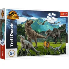 Jurassic World: Puzzle di 100 pezzi dei dinosauri di Jurassic Park - Trefl