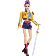 K-Pop Cacciatori di Demoni: Bambola di Moda Rumi con Spada – Mattel immagine 6