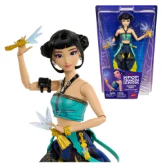 K-Pop Cacciatori di Demoni: Bambola di Moda Zoey con Armi – Mattel immagine 2