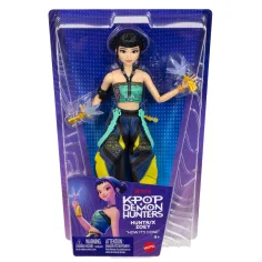 K-Pop Cacciatori di Demoni: Bambola di Moda Zoey con Armi – Mattel immagine 1