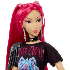 K-Pop Cacciatori di Demoni: Mira bambola di moda con arma – Mattel immagine 4