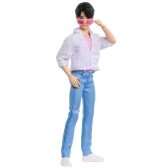 K-Pop Cacciatori di Demoni: Saja Boys Jinu bambola di moda con accessori – Mattel immagine 6
