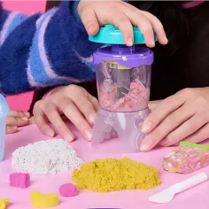 Kinetic Sand: Frullatore per smoothie 396g con sabbia modellabile - Spin Master immagine 3
