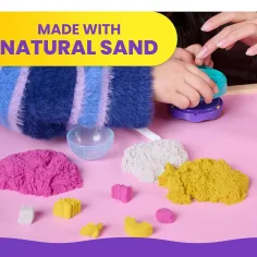 Kinetic Sand: Frullatore per smoothie 396g con sabbia modellabile - Spin Master immagine 6