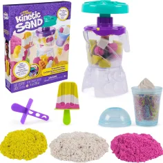 Kinetic Sand: Frullatore per smoothie 396g con sabbia modellabile - Spin Master