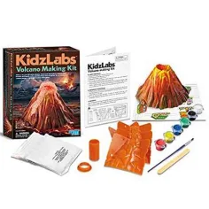 Set di creazione di vulcani gioco scientifico immagine 2