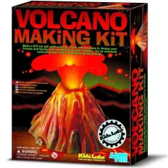 Set di creazione di vulcani gioco scientifico immagine 1