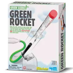 Set di razzi verdi gioco scientifico