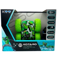 KOO: Kotaro 048 veicolo anfibio radiocomandato a doppia faccia stunt car 1/16 immagine 1