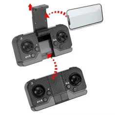 KOO: Kotaro 058 drone pieghevole radiocomandato con doppia camera e illuminazione LED immagine 7