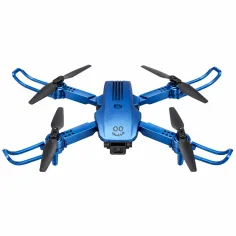 KOO: Kotaro 079 drone pieghevole blu con doppia camera e illuminazione LED immagine 2