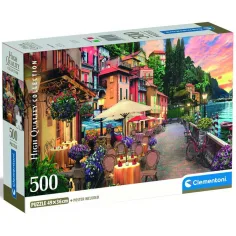 Lago di Como, Italia puzzle da 500 pezzi - Clementoni immagine 1