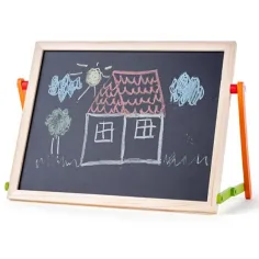Lavagna magnetica da tavolo con lettere e numeri - Woodyland immagine 2