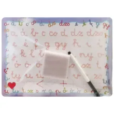Tavola da disegno sviluppa abilità con pennarello cancellabile: Lettere - D-Toys immagine 2