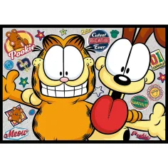 Le avventure di Garfield puzzle 4x250 pezzi - Trefl immagine 3