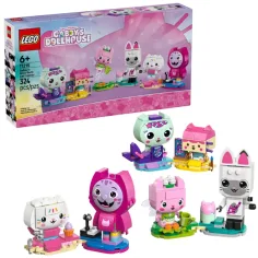 LEGO® Casa delle bambole di Gabi: Amici gatti costruiti con i mattoncini di Gabi (11215)