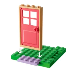 LEGO® Casa delle bambole Gabi: Casa da giardino della fata dei gatti (11212) immagine 5