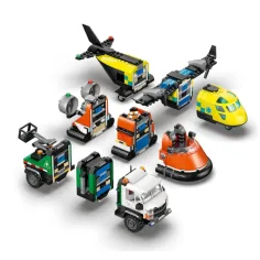 LEGO® City: Aereo, camioncino con braccio elevatore e veicolo ad aria remix (60505) immagine 3
