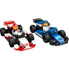 LEGO® City: auto da corsa Williams Racing e Haas F1® (60464) immagine 2