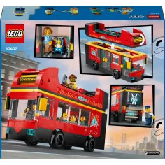 LEGO® City: Autobus turistico a due piani rosso (60407) immagine 2