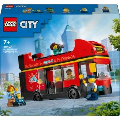 LEGO® City: Autobus turistico a due piani rosso (60407) immagine 1