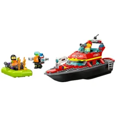LEGO® City: Barca dei pompieri (60373) immagine 3