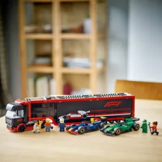 LEGO® City: camion F1® con auto F1® RB20 e AMR24 (60445) immagine 3