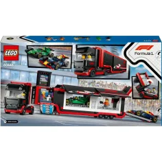 LEGO® City: camion F1® con auto F1® RB20 e AMR24 (60445) immagine 5